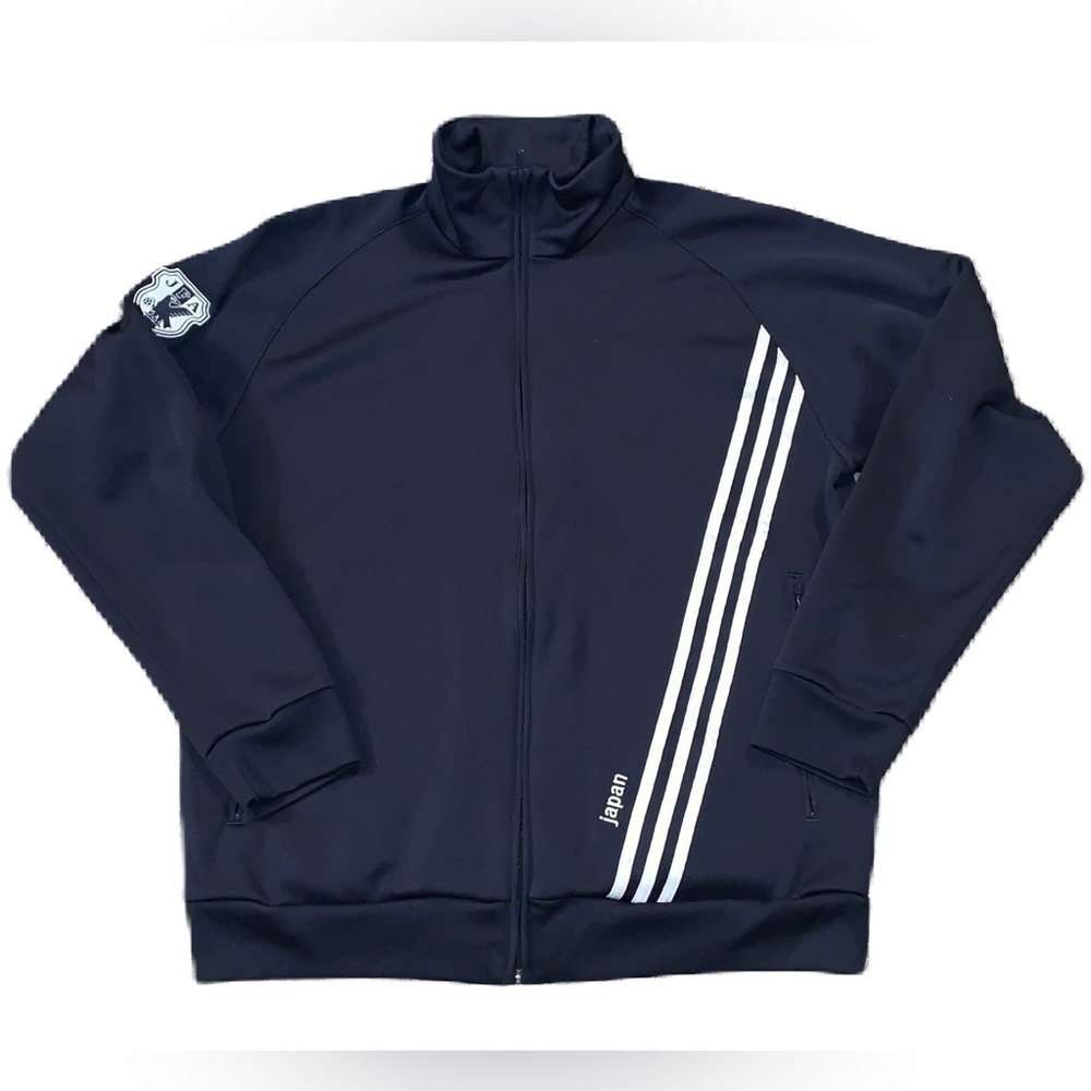 Vintage Rare Adidas Japan National Team Track Jacket 2006 World Cup L Large JFA